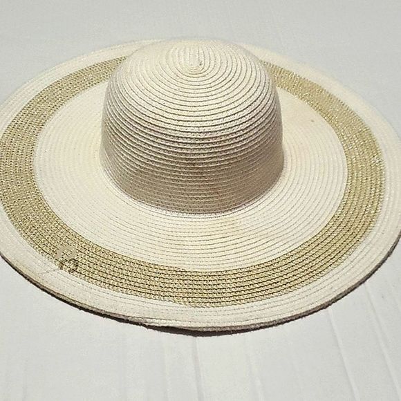 Magid Hats Cream Neutrals Boho Chic Beach Floppy Sun Hat - Picture 1 of 8